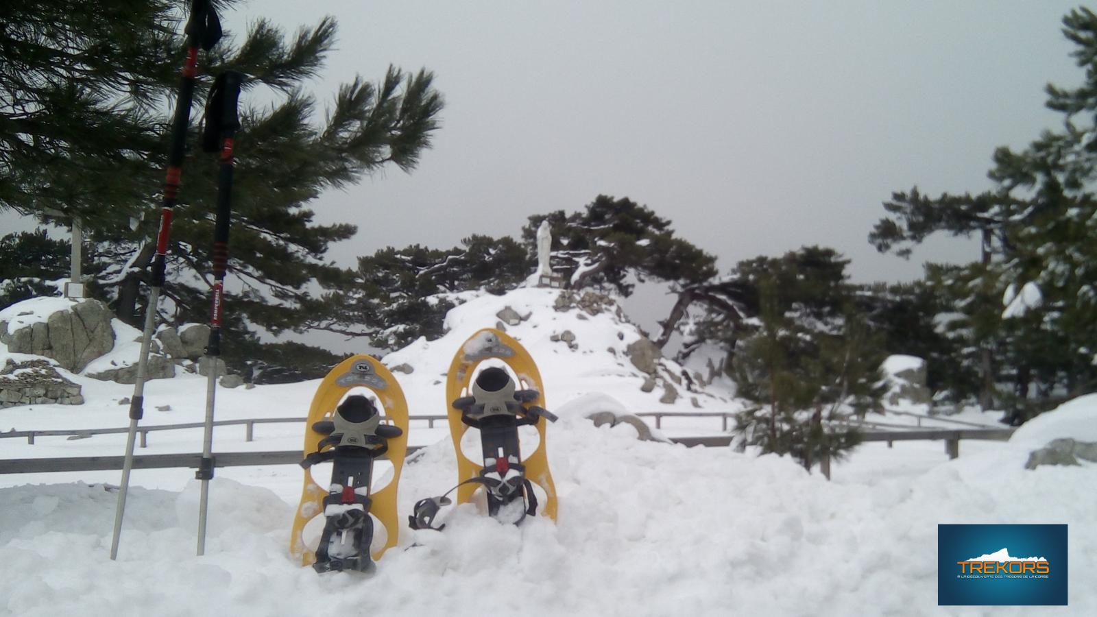 raquettes à neige alta rocca corsica